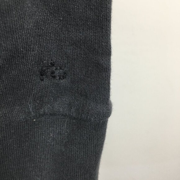 RAG & BONE Dark Gray Long Sleeve Cut Out/Cold Shoulder Rolled Hem Shirt - Picture 12 of 13